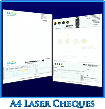 A4 Laser Cheque