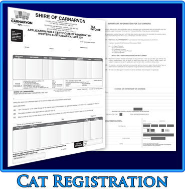 Cat Registration